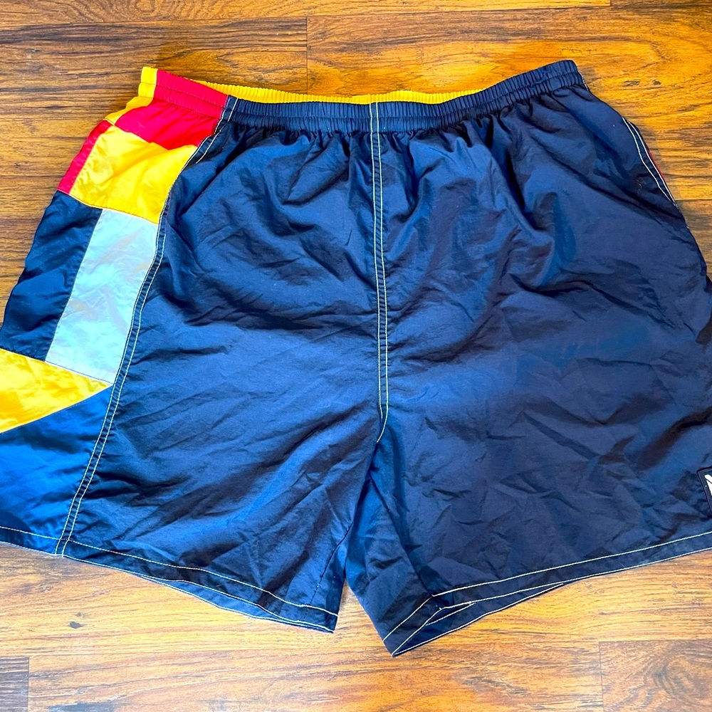 vintage nautica swimming trunks